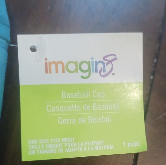 BRAND NEW!! Turquoise Blue Women's Baseball Cap by Imagin8 OS - Picture 6 of 6